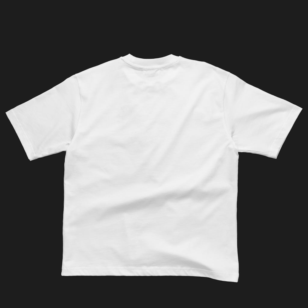 T-shirt blanc "Coeur brisé"